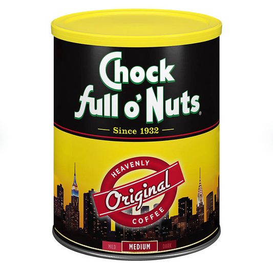 Chock full o'Nuts Heavenly Ground Coffee, Original Blend 48 oz.