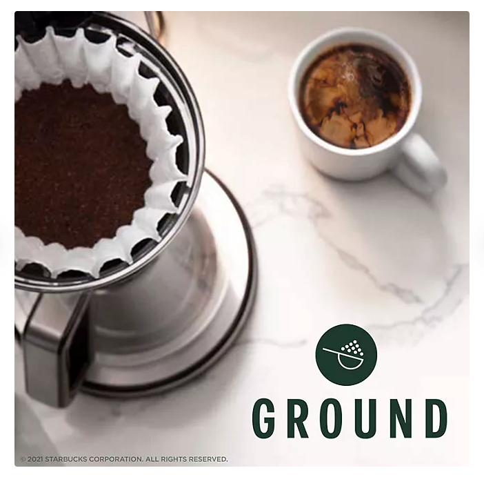 Starbucks Caffe Verona Ground Coffee, Dark Roast 40 oz.