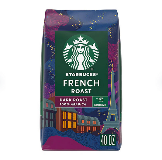 Starbucks Dark French Roast Ground Coffee 40 oz.