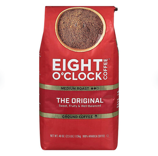 Eight O'Clock Ground Coffee, The Original 40 oz.