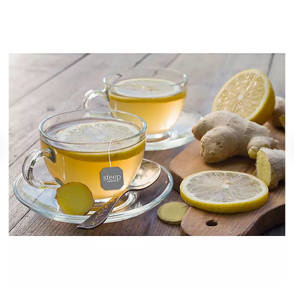 steep by Bigelow Lemon Ginger Herbal Tea 60 ct.