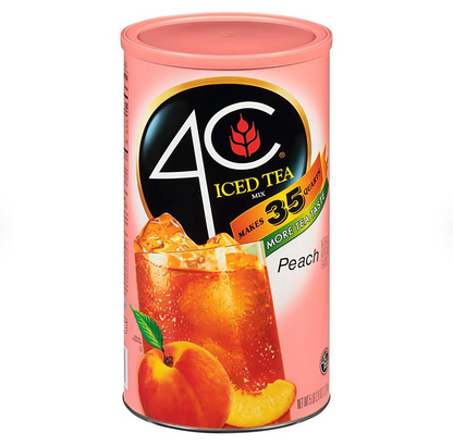 4C 35 QT Peach Iced Tea Mix (82.6 oz.)