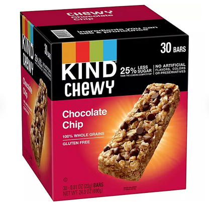 KIND Kids Chewy Chocolate Chip Granola Bars 30 ct.