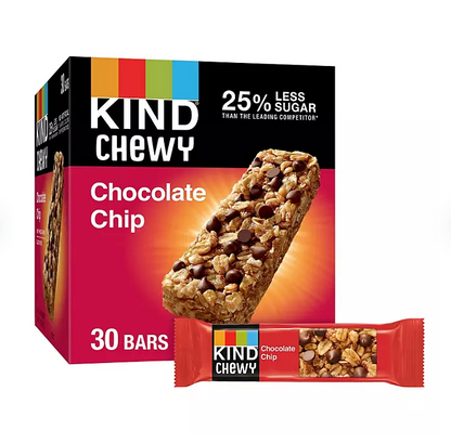 KIND Kids Chewy Chocolate Chip Granola Bars 30 ct.