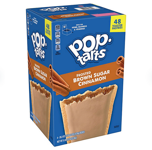 Pop-Tarts, Frosted Brown Sugar Cinnamon (48 ct.)