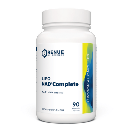 NAD⁺ Complete – NAD⁺, NMN, & NR (Liposomal) 90 Ct.