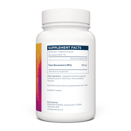 Trans-Resveratrol (Liposomal) 90 Ct.