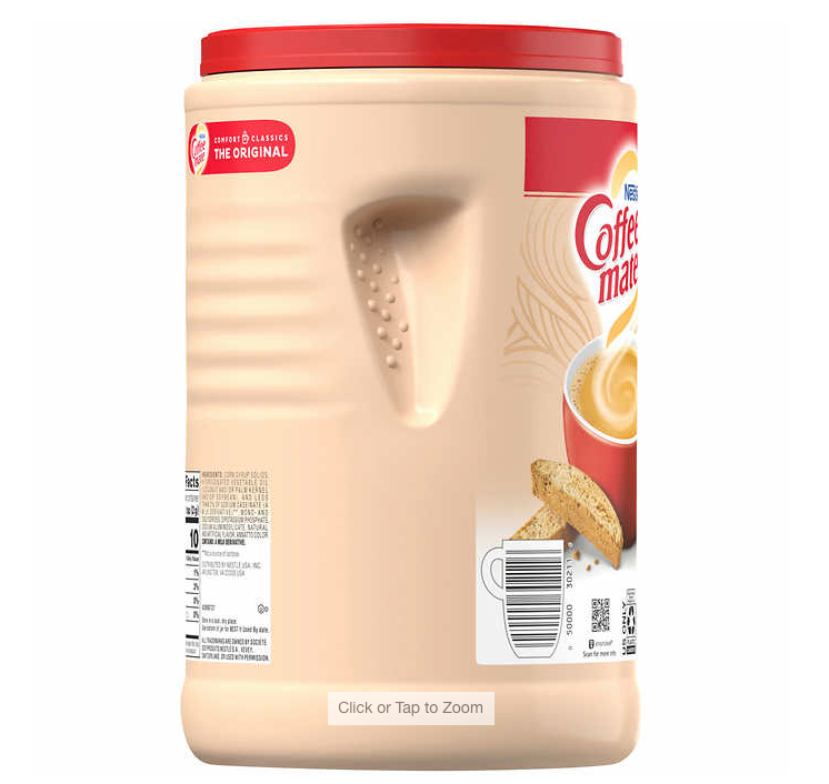 Nestlé Coffee-mate Powdered Creamer, Original, 56 oz