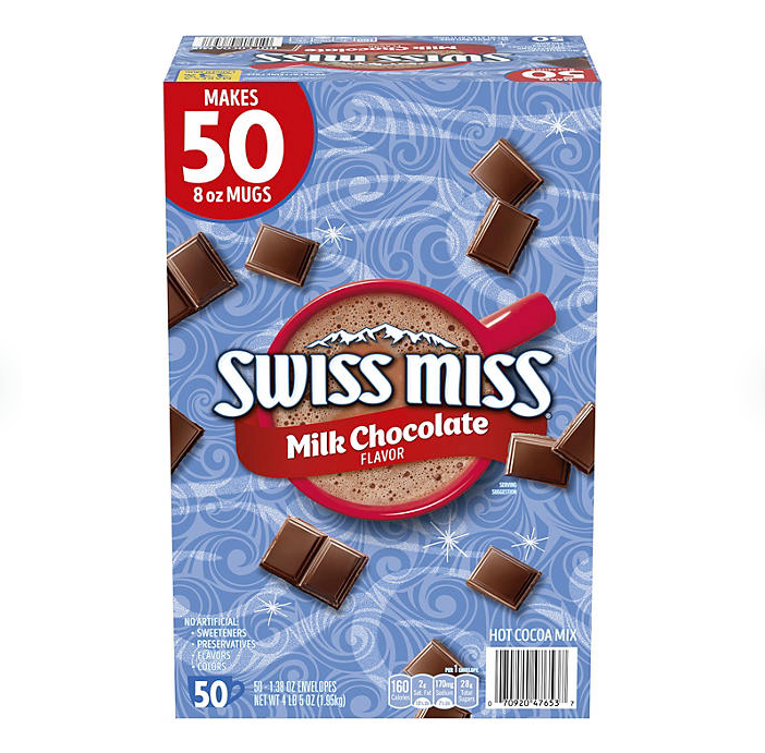 Swiss Miss Milk Chocolate Hot Cocoa Mix Packets 50 ct.