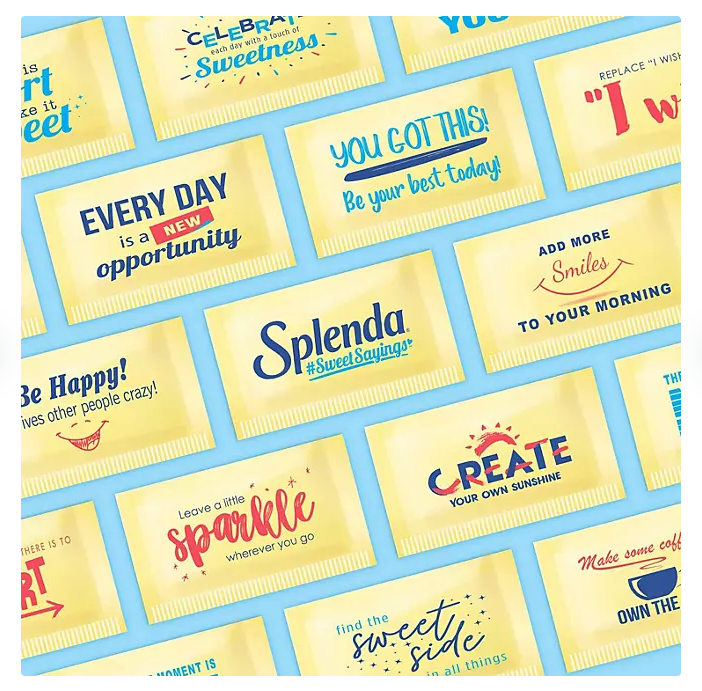 Splenda Zero Calorie Sweetener Packets 1,000 ct.