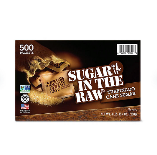 Sugar in the Raw Natural Cane Turbinado Sugar (4.5 g., 500 pk.)