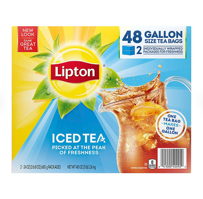 Lipton Iced Tea, Gallon Size Tea Bags (48 ct.)