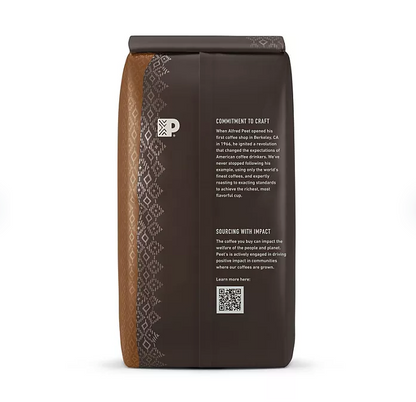 Peet's Coffee Ground Dark Roast, House Blend 32 oz.