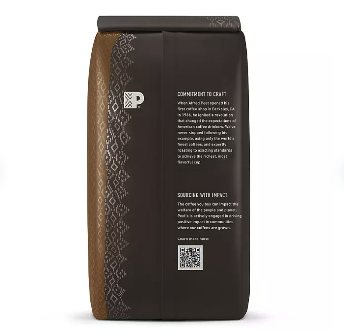 Peet's Coffee Dark Roast Whole Bean, Major Dickason's Blend (32 oz.)