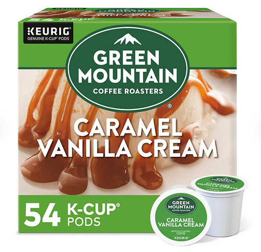 Green Mountain Coffee K-Cup Pods, Caramel Vanilla Cream (54 ct.)