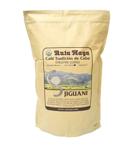 Ruta Maya Organic Jiguan’ Whole Bean Coffee 5 lb