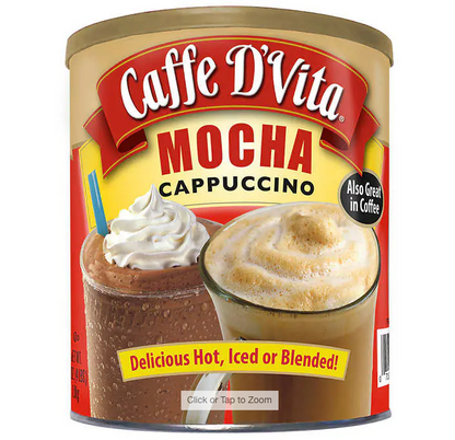 Caffe D'Vita, Instant Mocha Cappuccino, 4 lbs