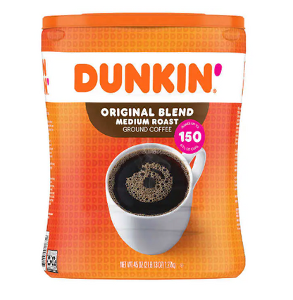 DunkinÕ Donuts Original Blend, 45 oz