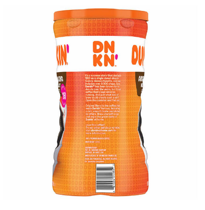 DunkinÕ Donuts Original Blend, 45 oz