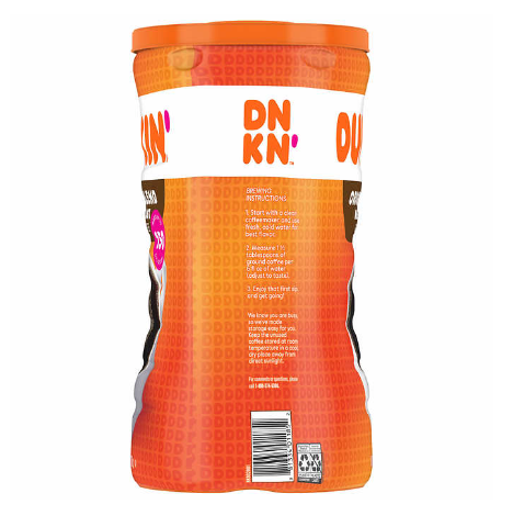 DunkinÕ Donuts Original Blend, 45 oz