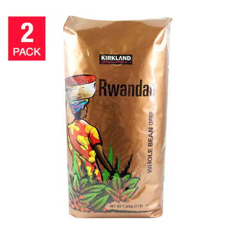 Kirkland Signature Rwandan Coffee 3 lb, 2-pack