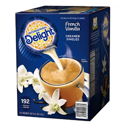 International Delight Liquid Creamer, French Vanilla, 192-count