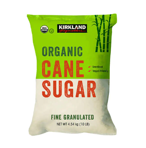 Kirkland Signature, Organic Sugar, 10 lbs