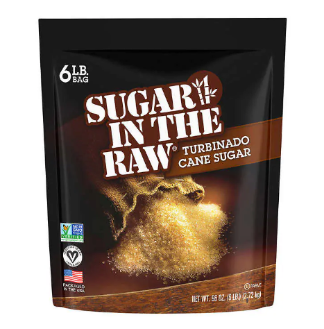 Sugar In The Raw, Turbinado Cane Sugar, 96 oz