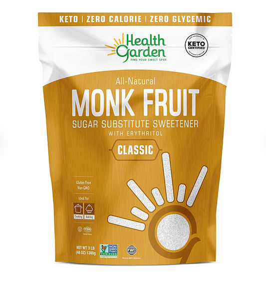 Health Garden Monk Fruit Sweetener (3 lb.)