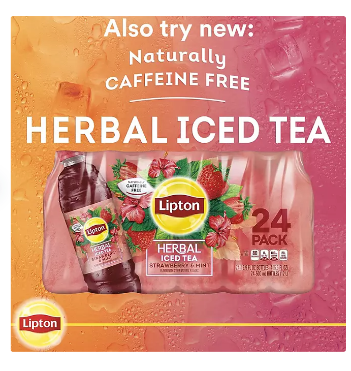 Lipton Half and Half Iced Tea and Lemonade (16.9 oz., 24 pk.)