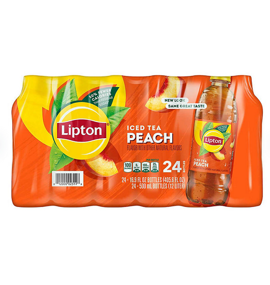 Lipton Peach Iced Tea (16.9 fl. oz., 24 pk.)