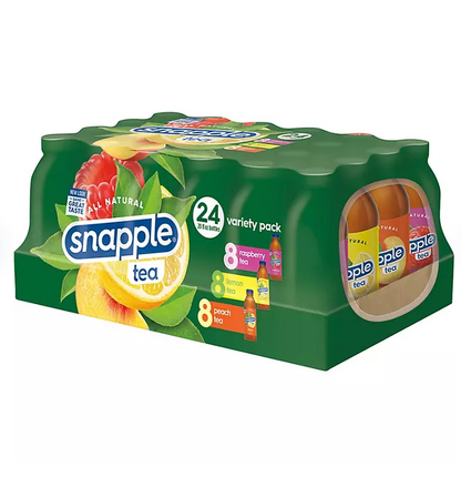 Snapple Tea Variety Pack (20 fl. oz. bottles, 24 pk.)