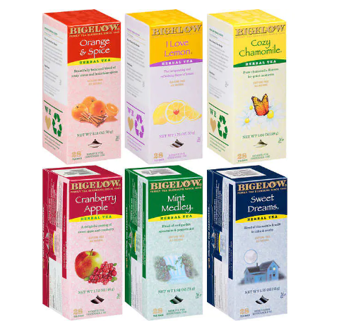 Bigelow Herbal Tea, Variety Pack, 168 bags