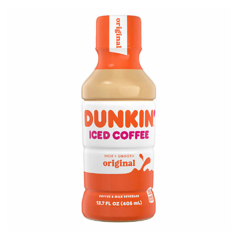 Dunkin' Iced Coffee, Original, 13.7 fl oz, 12-count