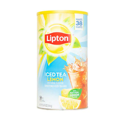 Lipton, Iced Tea Mix, Lemon, 5 lbs