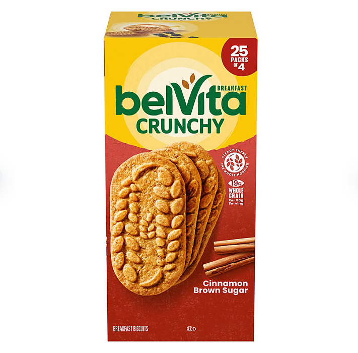 belVita Cinnamon Brown Sugar Breakfast Biscuits (25 pk.)