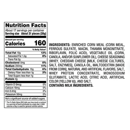 Cheetos Crunchy Cheddar Cheese Snacks (17.37 oz.)