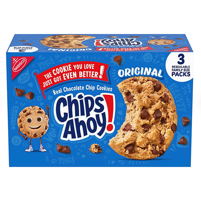 CHIPS AHOY! Chocolate Chip Cookies, Family Size (3 pk.)