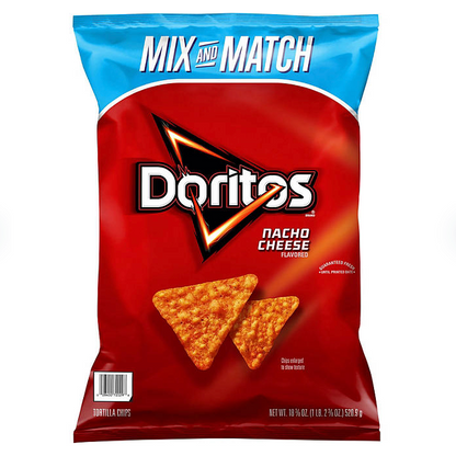 Doritos Tortilla Chips, Nacho Cheese Flavored (18.38 oz.)