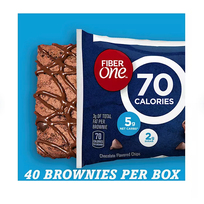 Fiber One Chocolate Fudge Brownies (.89 oz., 40 pk.)