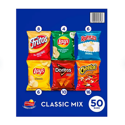 Frito-Lay Classic Mix Variety Pack (50 pk.)