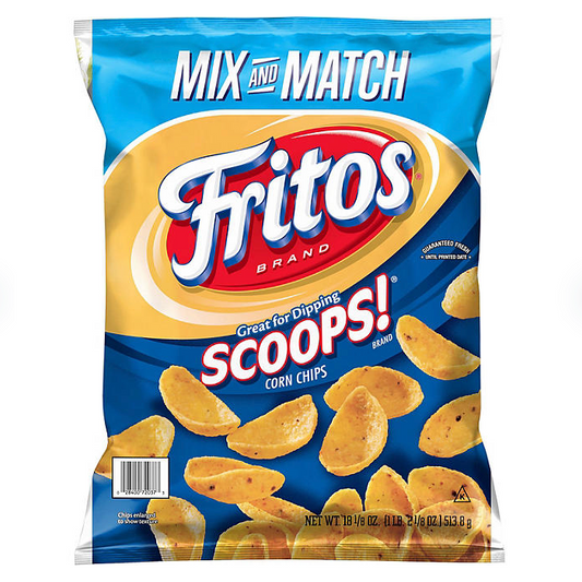 Fritos Scoops! Corn Chips (18.125 oz.)