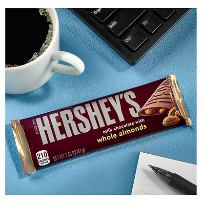 HERSHEY'S Milk Chocolate with Whole Almonds Candy (36 ct.)