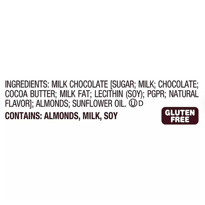 HERSHEY'S Milk Chocolate with Whole Almonds Candy (36 ct.)