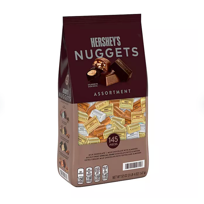 HERSHEY'S NUGGETS Assorted Chocolate Candy (145 pcs)