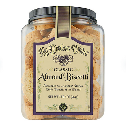 La Dolce Vita Classic Almond Biscotti (34 oz.)