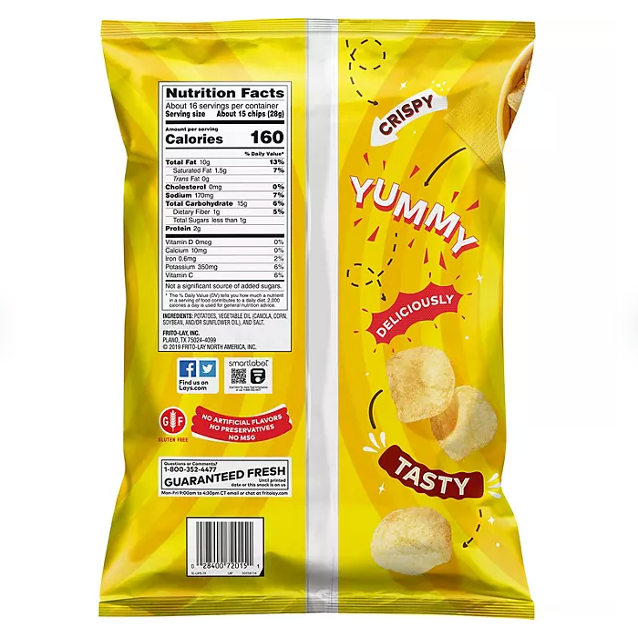 Lay's Classic Potato Chips (15.625 oz.)