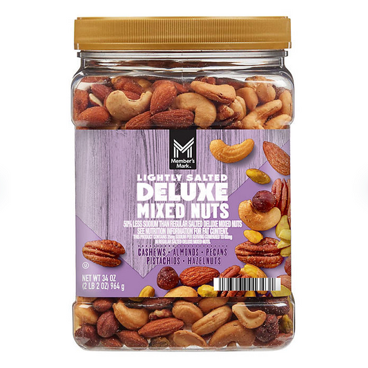 Member's Mark Lightly Salted Deluxe Mixed Nuts (34oz)