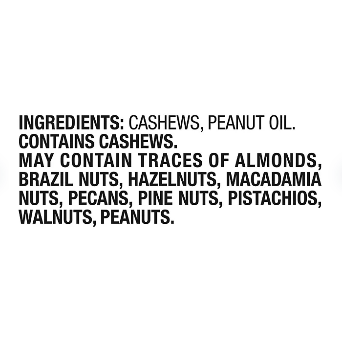 Member's Mark Unsalted Whole Cashews (33 oz.)