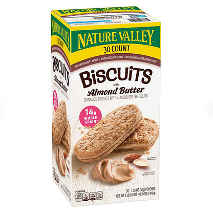 Nature Valley Biscuit Sandwich with Almond Butter (30 ct.)